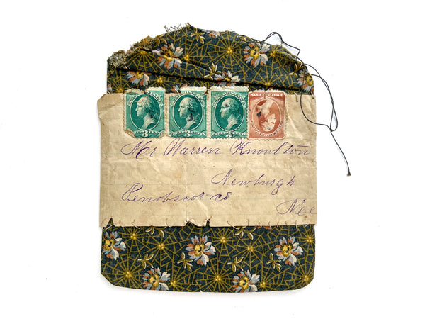 Home-fashioned mailing pouch...