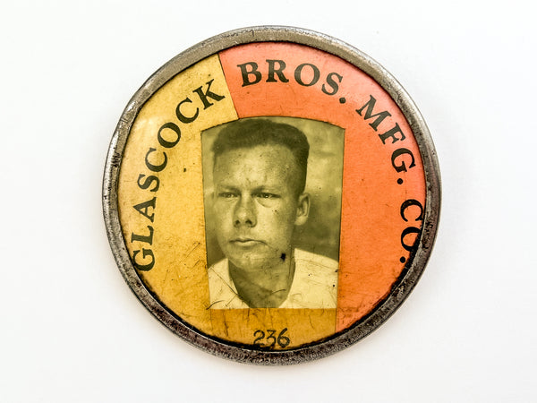 No. 236 Glascock Bros. Employee Photo Badge