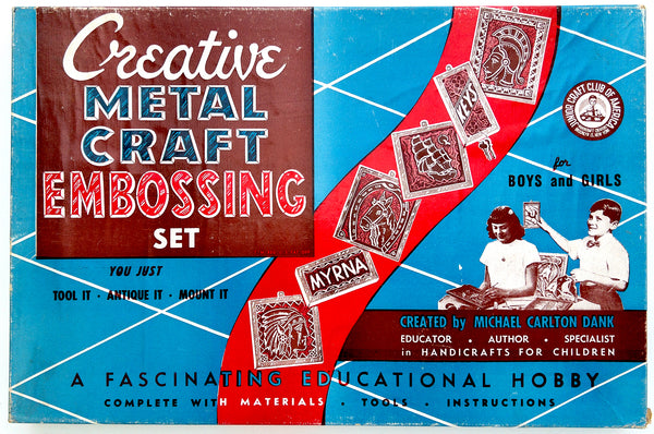 Creative Metal Craft Embossing Set for Boys and Girls