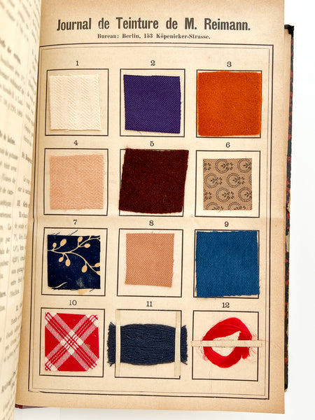 Journal de Teinture de M. Reimann (1889)