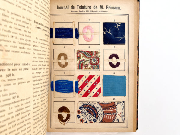 Journal de Teinture de M. Reimann (1889)