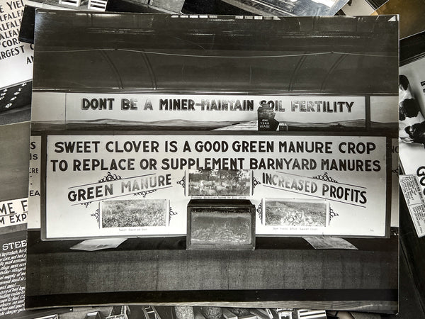 10 photos of agricultural fair displays [Pennsylvania, ca. 1927]