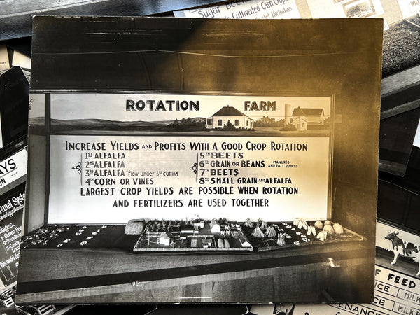 10 photos of agricultural fair displays [Pennsylvania, ca. 1927]