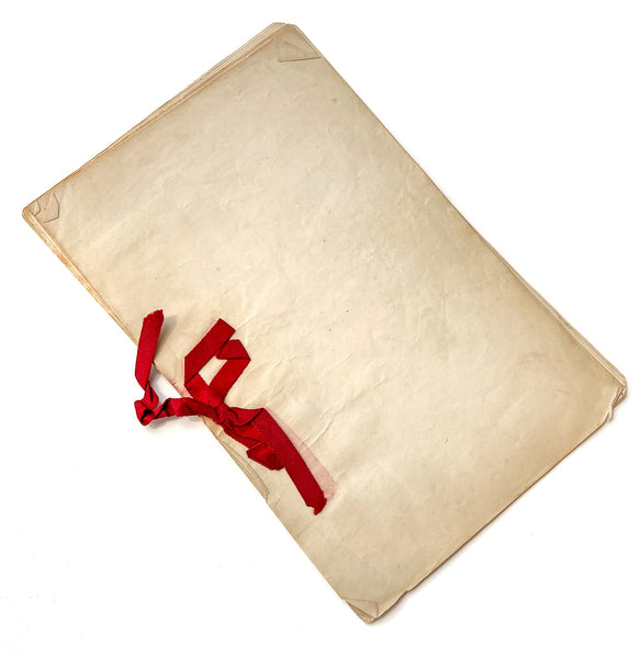 "A Public Benefactor" manuscript essay
