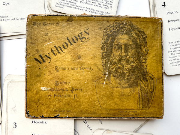The Game of Mythology: Roman and Greek.