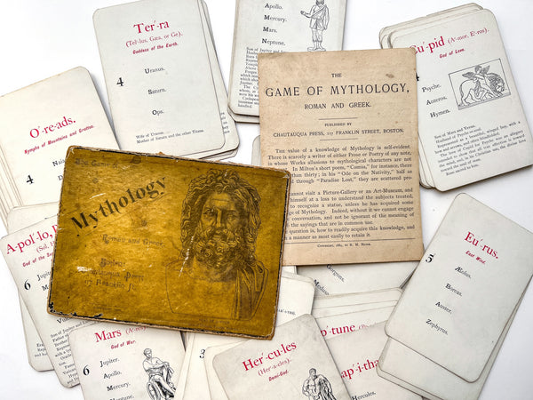 The Game of Mythology: Roman and Greek.