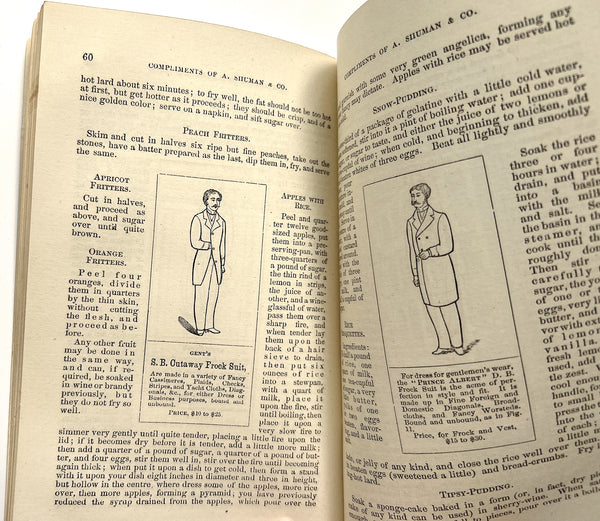 The Housewife's Companion: Presented with the Compliments of A. Shuman & Co., Wholesale and Retail Boys' Clothiers, 440 Washington Street, Boston.