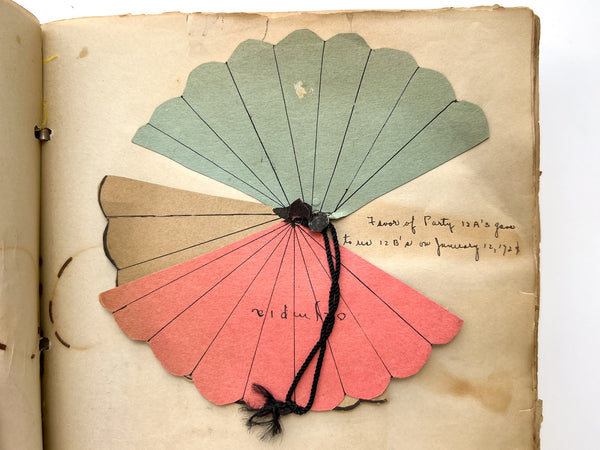 "My Record Book" compiled by Annunzia "Nancy" Arnao, 1928 graduate of the South Philadelphia High School for Girls