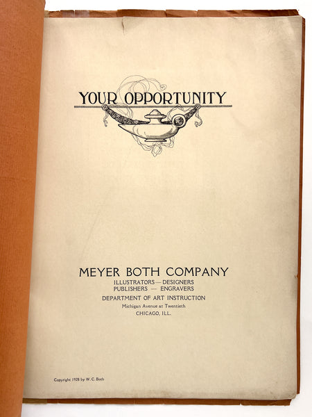 Your Opportunity For a Career in Art (cover title)