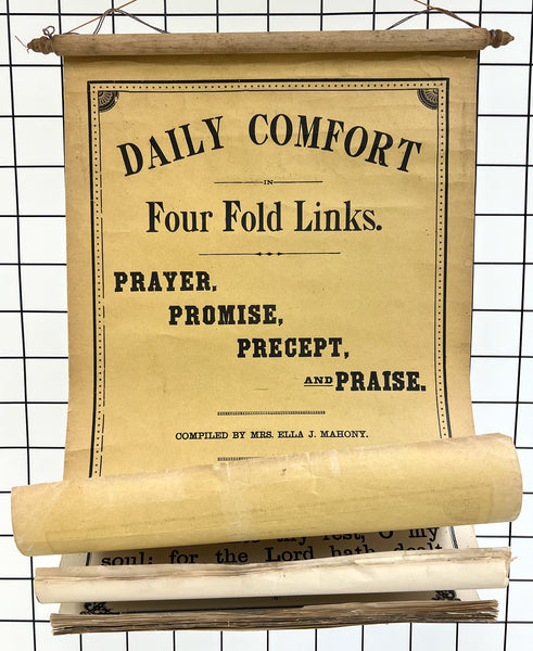 Daily Comfort in Four Fold Links. Prayer, Promise, Precept, and Praise.
