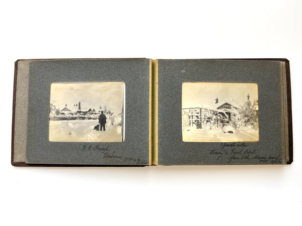 "Johannesburg's Record Snowstorm. 11.0 P.M. Augt 16th 1909 to 9.0 P.M. Augt 17th 1909. Umbona" (caption title)