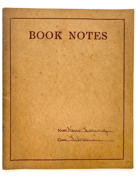 Book Notes: Outlines and Lists of Recommended Reading