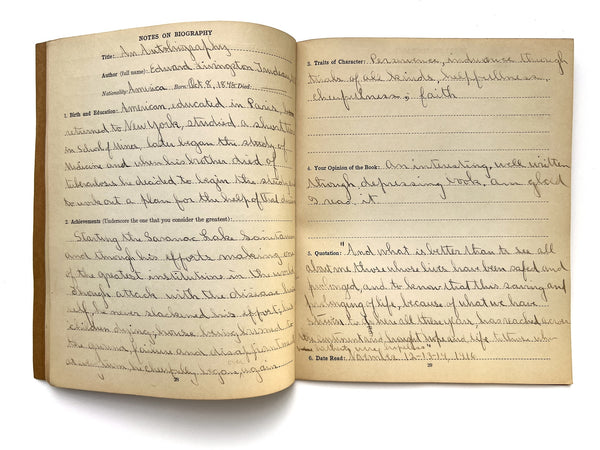 Book Notes: Outlines and Lists of Recommended Reading
