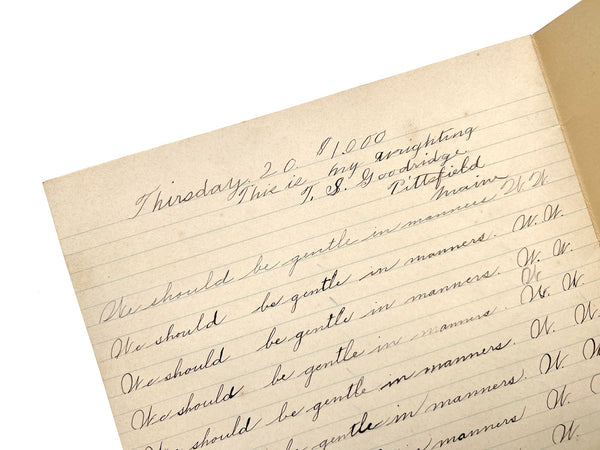 The Dirigo Writing Book for Common Schools