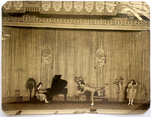 "A Night on Broadway" large vaudeville photograph