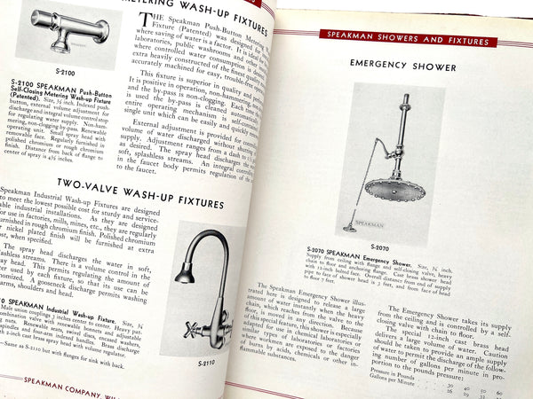 Speakman Showers and Fixtures, Catalog S