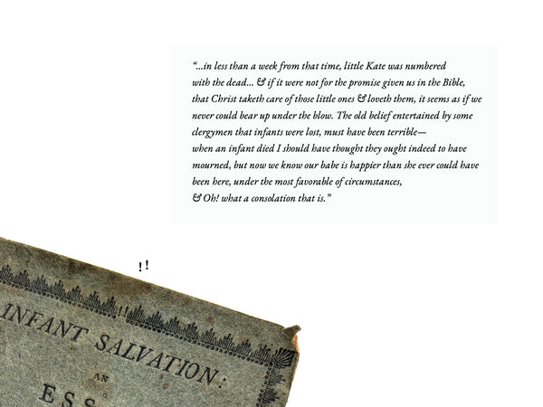 Infant Salvation: An essay to prove the salvation of all who die in infancy, with answers to objections. Written with a particular view to the consolation of bereaved parents.