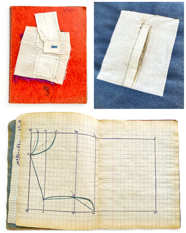 Cahier de Couture (les manches) Sewing notebook for constructing sleeves and children's garments
