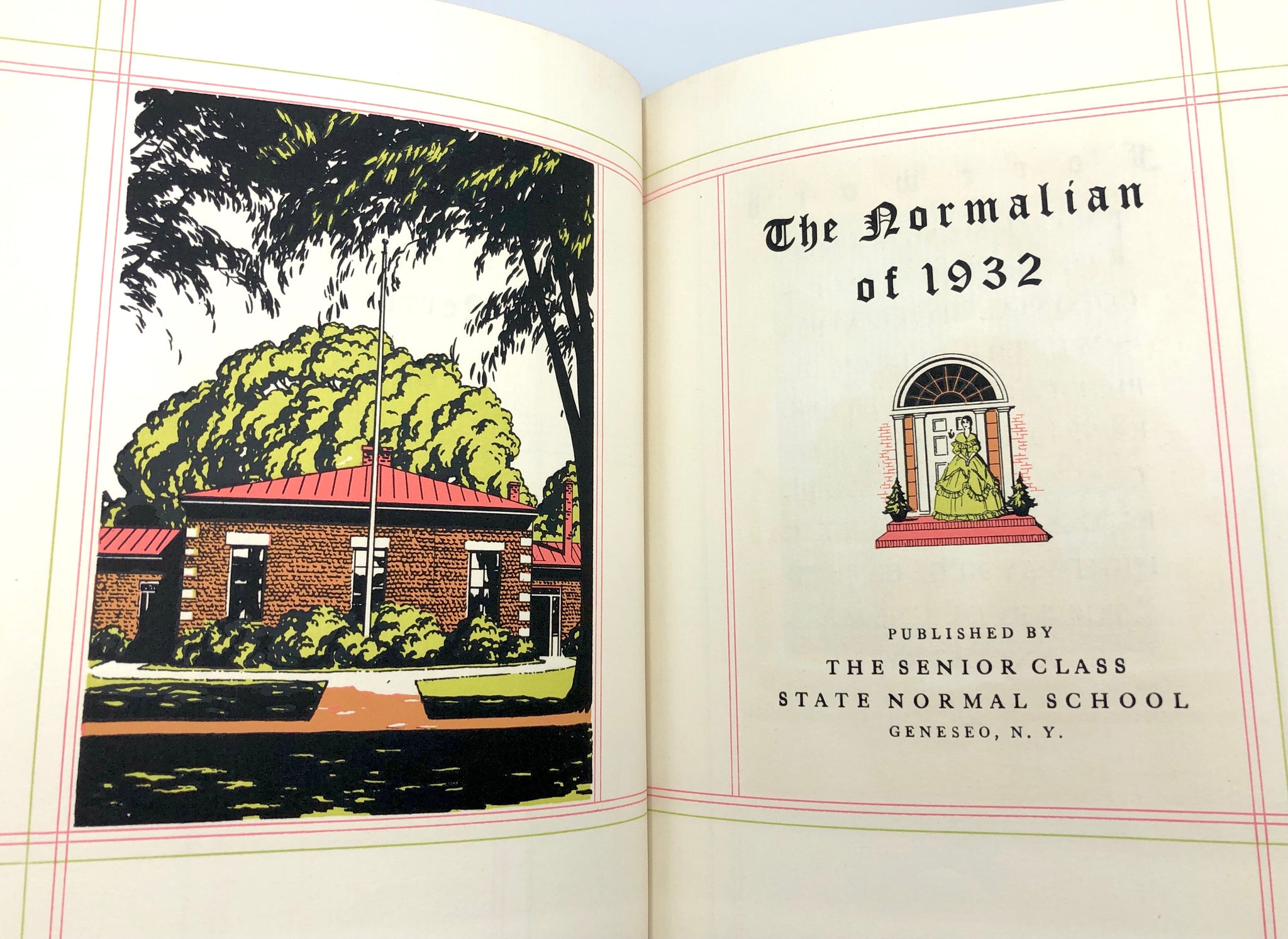 The Normalian of 1932 - Yearbook of the State Normal School at Geneseo, NY