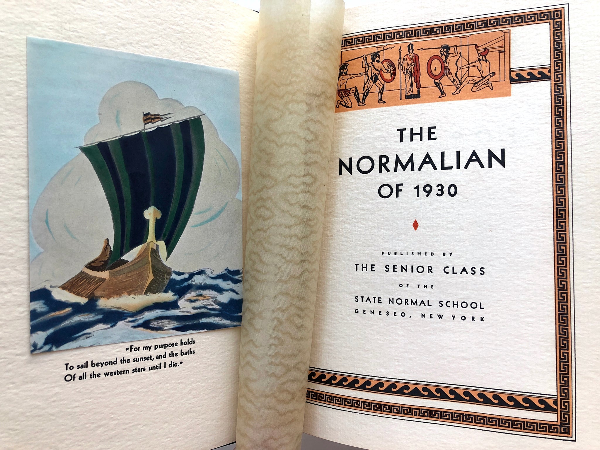 The Normalian of 1930 - Yearbook of the State Normal School at Geneseo, NY