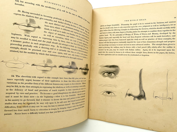 Chapman's American Drawing-Book, 3 issues: No. I Primary, No. II Elementary, No. IV Sketching and Studying from Nature