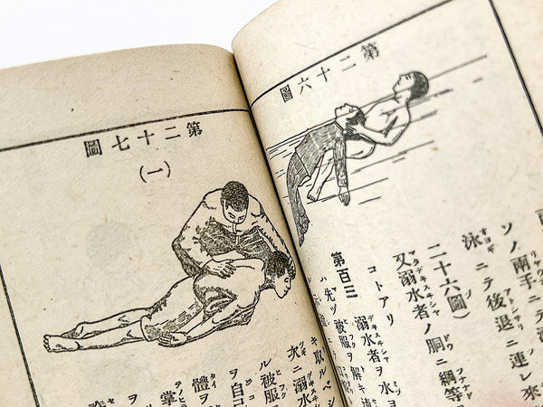 Japanese Military Health and First Aid Emergency Rescue Guide "Sanitation Law and First Aid Law"