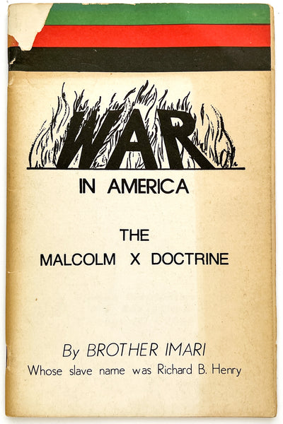 War in America: The Malcolm X Doctrine