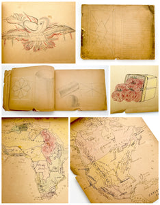 Young Man's Self-Directed Sketchbook of Progressive Drawing, 1893-96