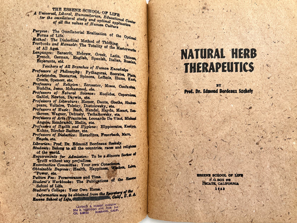 Natural Herb Therapeutics