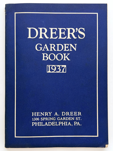 Dreer's Garden Book 1937