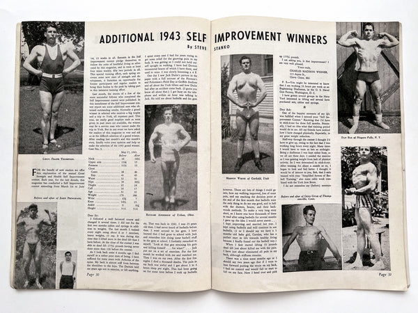 Strength and Health: The Self-Improvement Magazine, September 1943