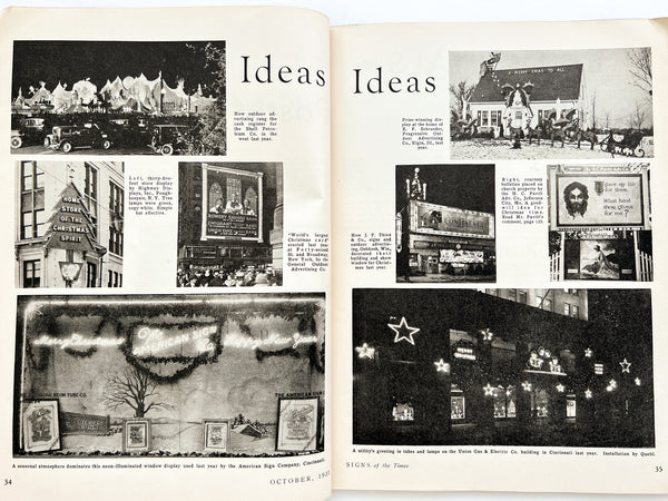 Signs of the Times: The National Journal of Display Advertising, October 1931. Vol. 69, No. 2