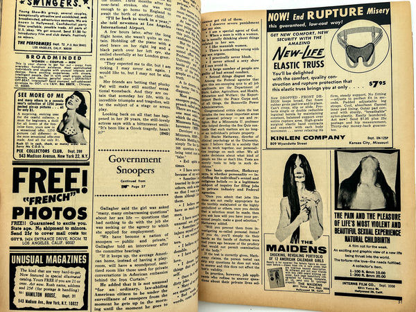 UNCENSORED Vol. 14, No. 6. December, 1965 (Magazine)