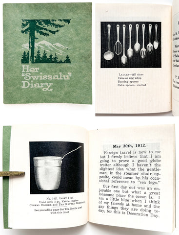 Her "Swissalu" Diary, written enroute