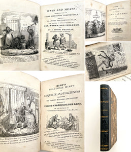 Sammelband of Seven [7] Facetiae or jeux d’esprits published  by the “Thief,” William Kid., London, 1830s.