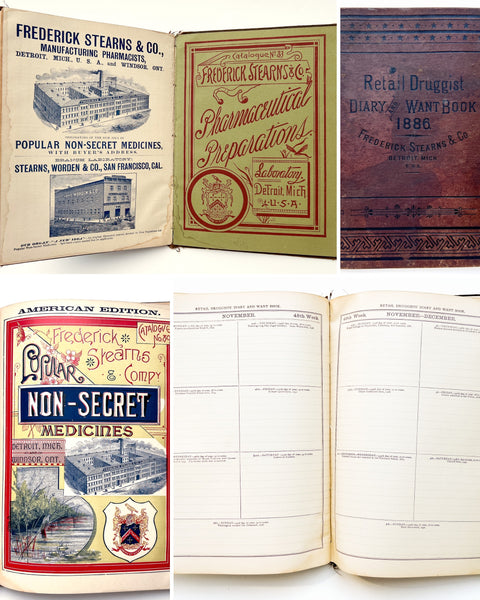 Retail Druggists' Diary and Want Book (1886)