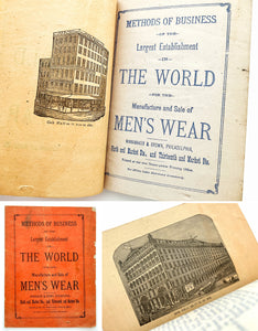 Methods of Business of the Largest Establishment in the World for the Manufacture and Sale of Men's Wear