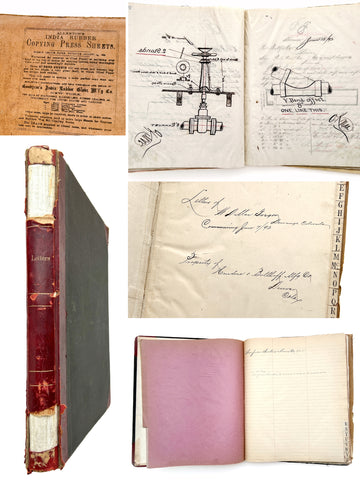 1892 copies of letters by Hendrie & Bolthoff Mfg. Co. representative in Durango, Colorado