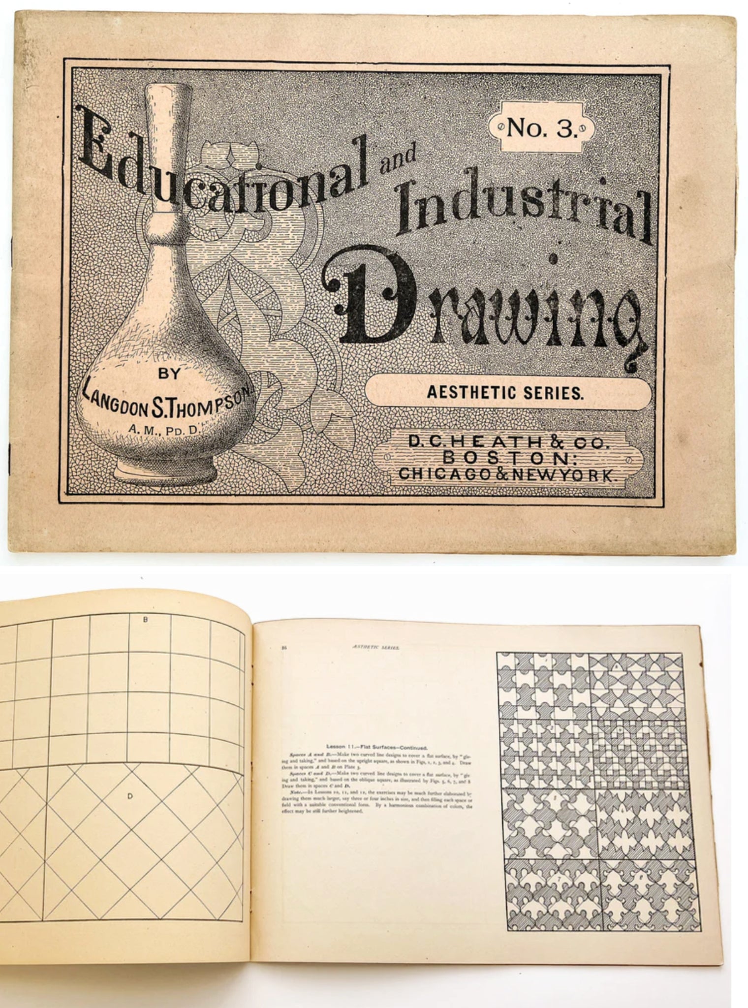 Educational and Industrial Drawing: Aesthetic Series, Book No. 3