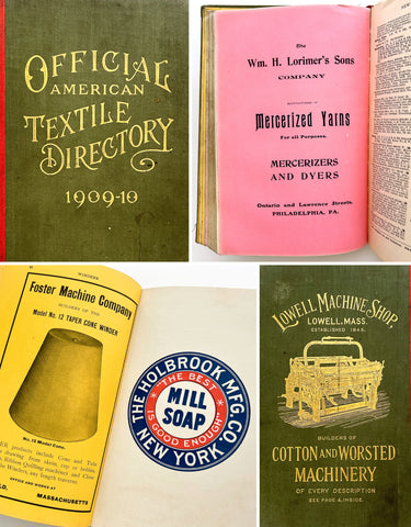 The Official American Textile Directory (1909-10)