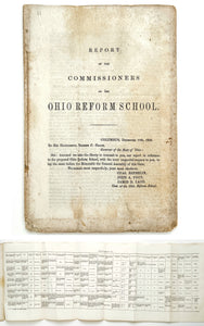 Report of the Commissioners of the Ohio Reform School