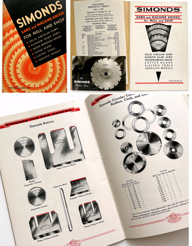 Simonds Saws and Machine Knives for Mill and Shop, Catalog No. 131