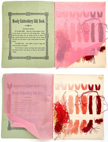 Art Silks (Moody Embroidery Silk Book, with flosses)