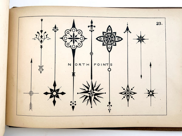 1871 Draughtsman's Alphabets. A Series of Plain and Ornamental Alphabets Designed especially for Engineers, Architects, Draughtsmen, Engraves, Painters &c.