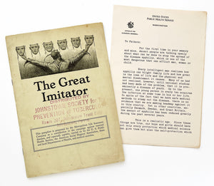 The Great Imitator (with printed letter from Surgeon General Thomas Parran)