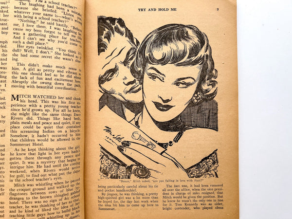 Gay Love Stories, September 1958 (Try and hold me!)