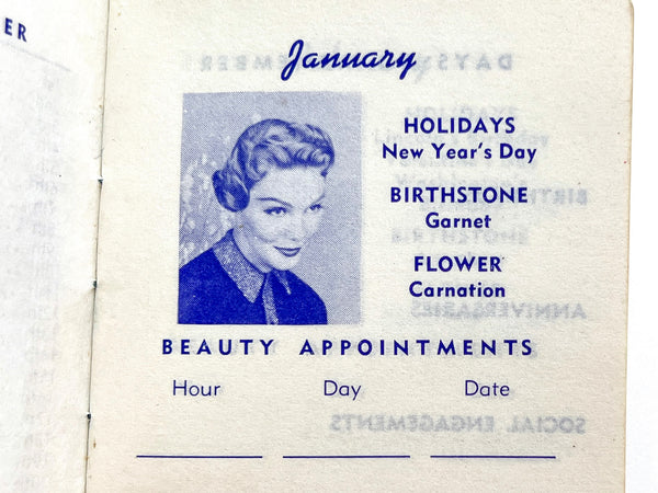 Cicci Beauty Shop Appointment Reminder advertising pocket booklet