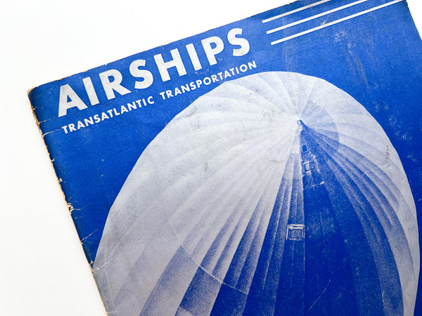 Airships Transatlantic Transportation Souvenir Book, Summer 1936