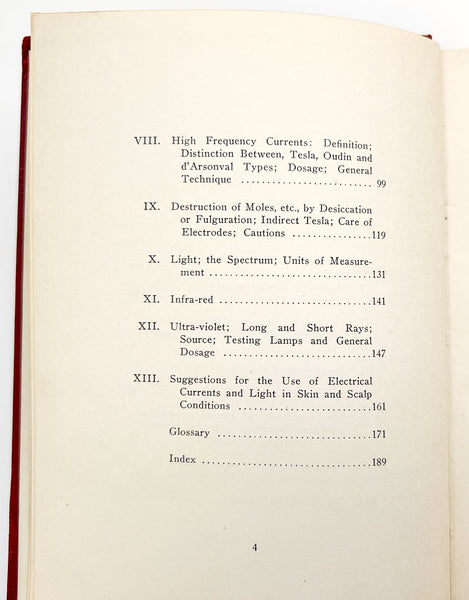 Fundamentals of Electricity and Light for Those Engaged in Beauty Culture Practice