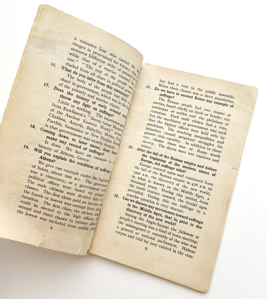 A Primer of Democracy; or, An Exposition of Suffrage and Its Outlook